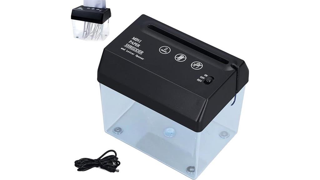 portable usb hand shredder