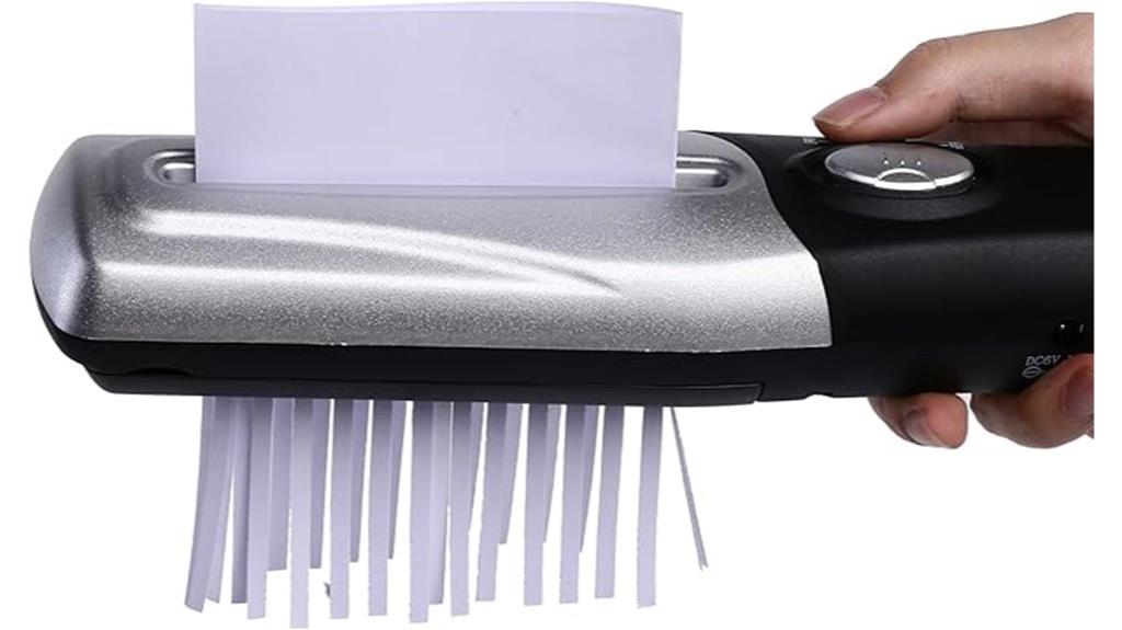 portable usb paper shredder