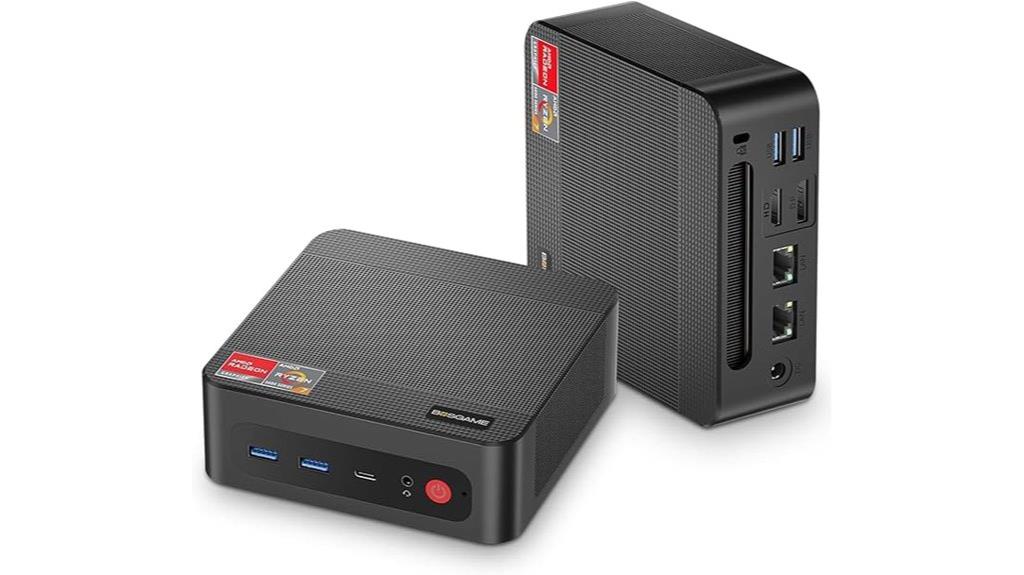 powerful compact workstation setup