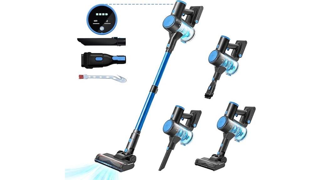 powerful cordless vacuum 35kpa
