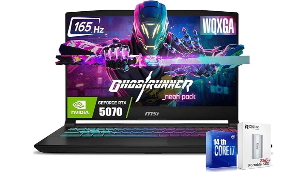powerful gaming laptop specification