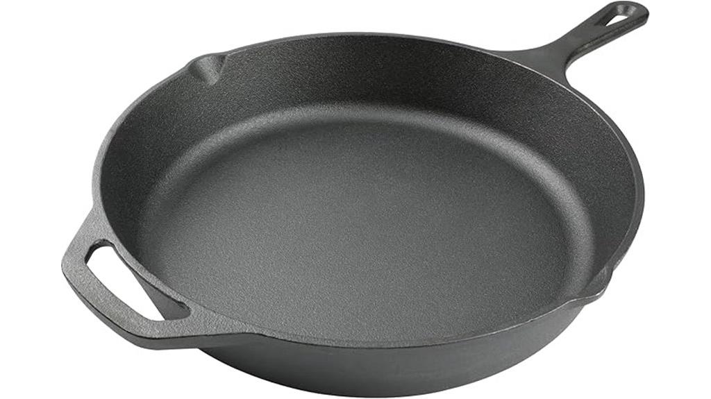 pre seasoned 12 inch skillet