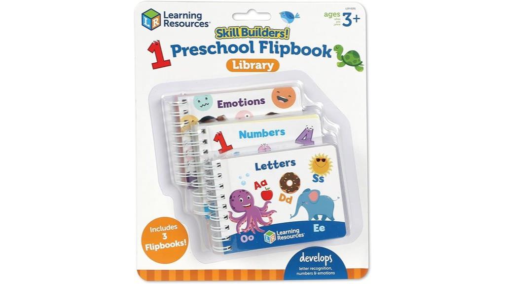 preschool skill builder flipbook