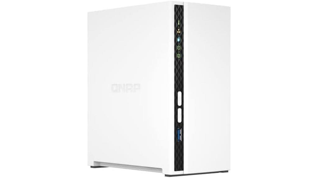 qnap 2 bay arm processor