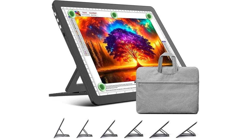 rechargeable a4 light board