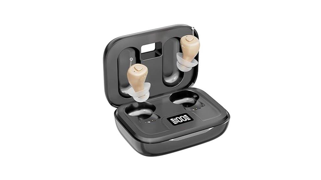 rechargeable compact in ear aids