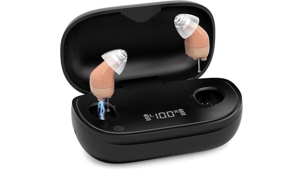rechargeable noise cancelling hearing aids