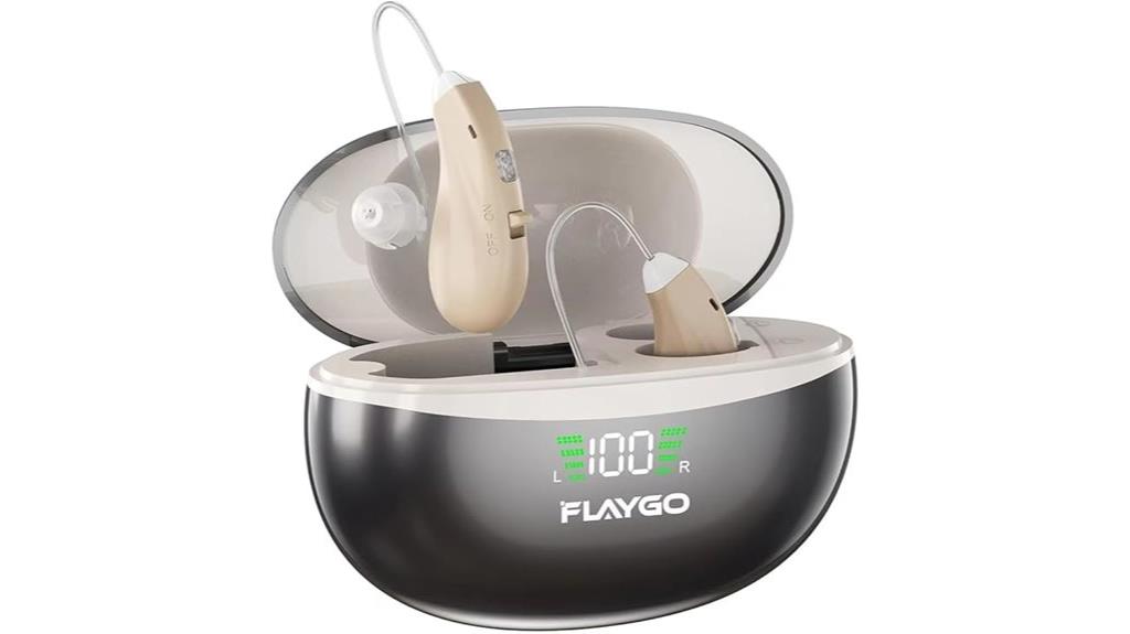 rechargeable smart noise hearing aids