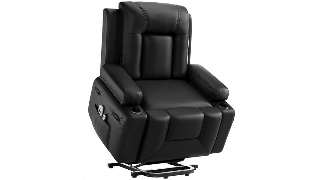 recliner with heat massage