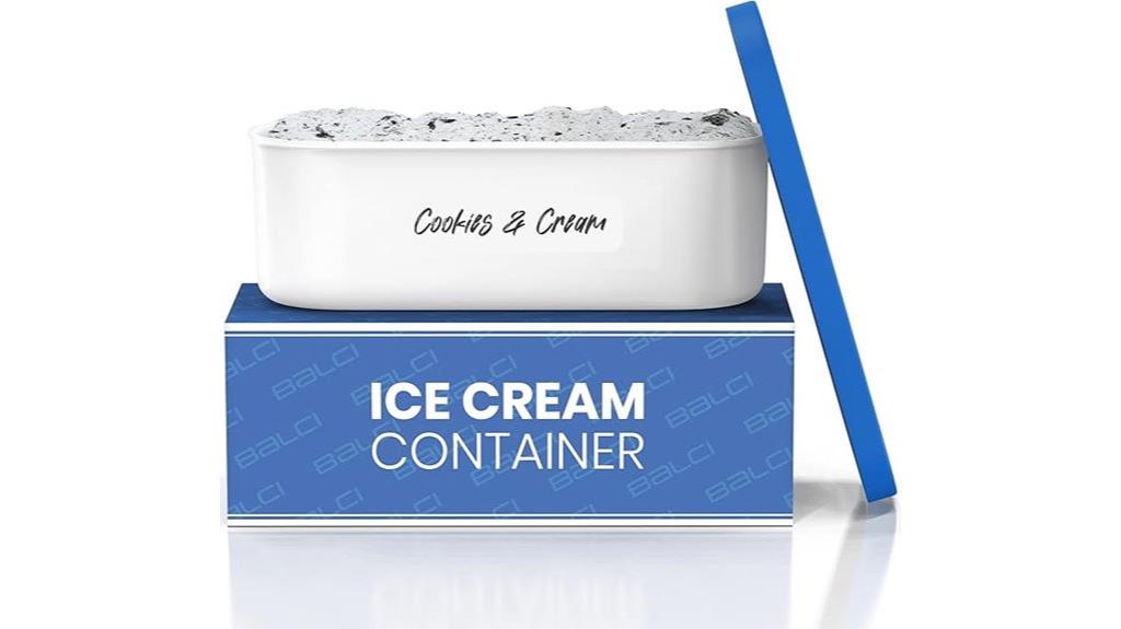 reusable ice cream storage