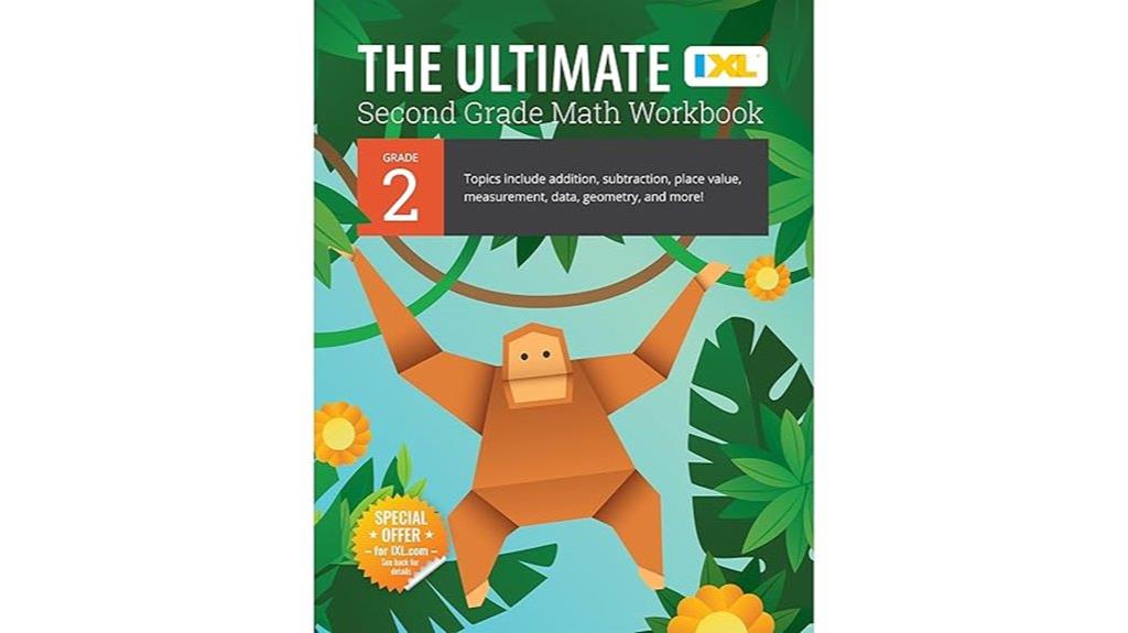 second grade math workbook