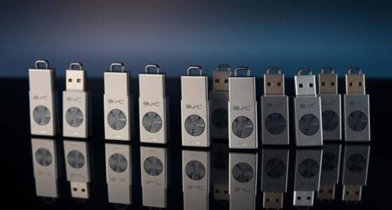secure usb c biometric drives