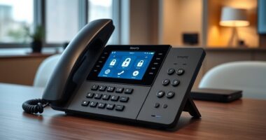 secure voip desk phones