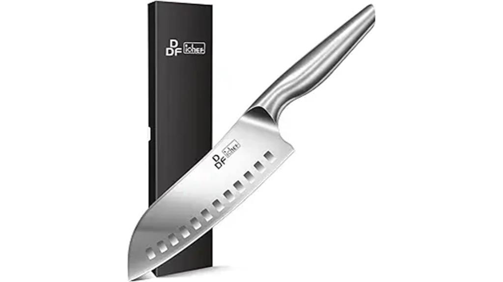 seven inch japanese stainless knife