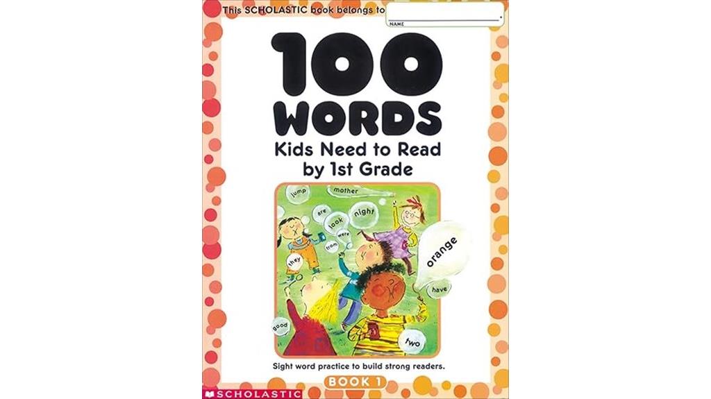 sight word practice for early readers