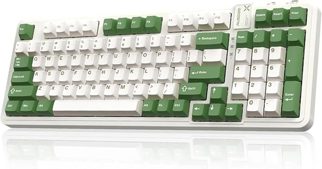 silent wireless mechanical keyboard
