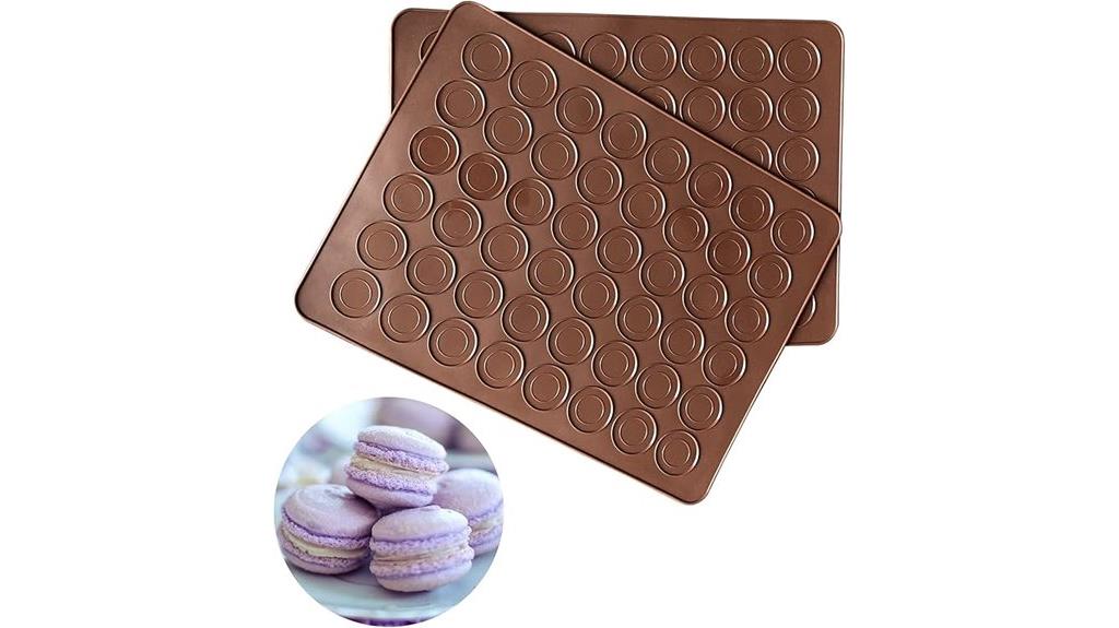silicone macaron baking mats