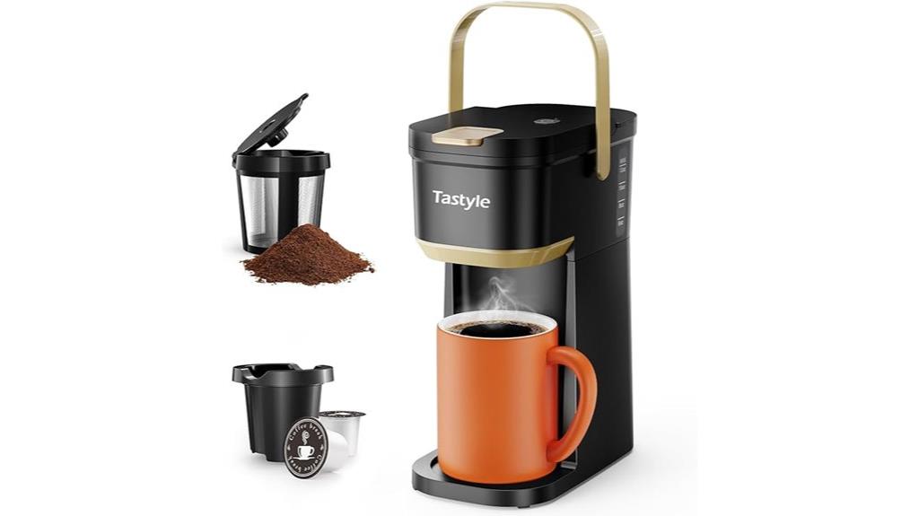 single serve coffee brewing