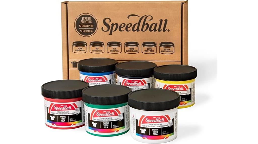 six color screen printing set