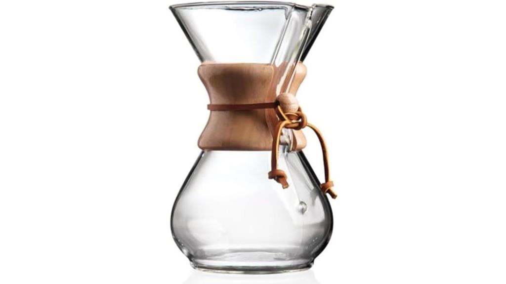 six cup glass coffeemaker