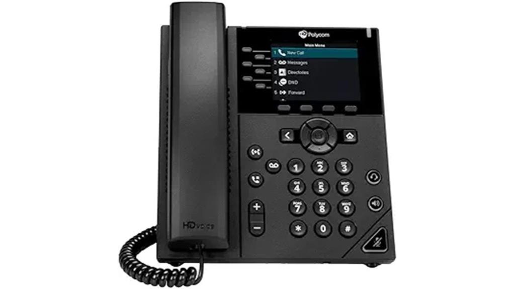six line desktop ip phone