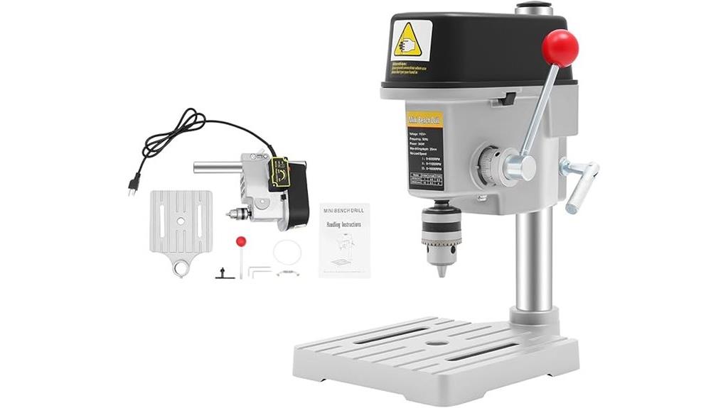 small 3 speed drill press