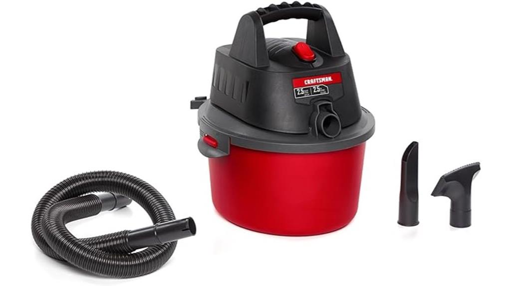 small portable wet vac