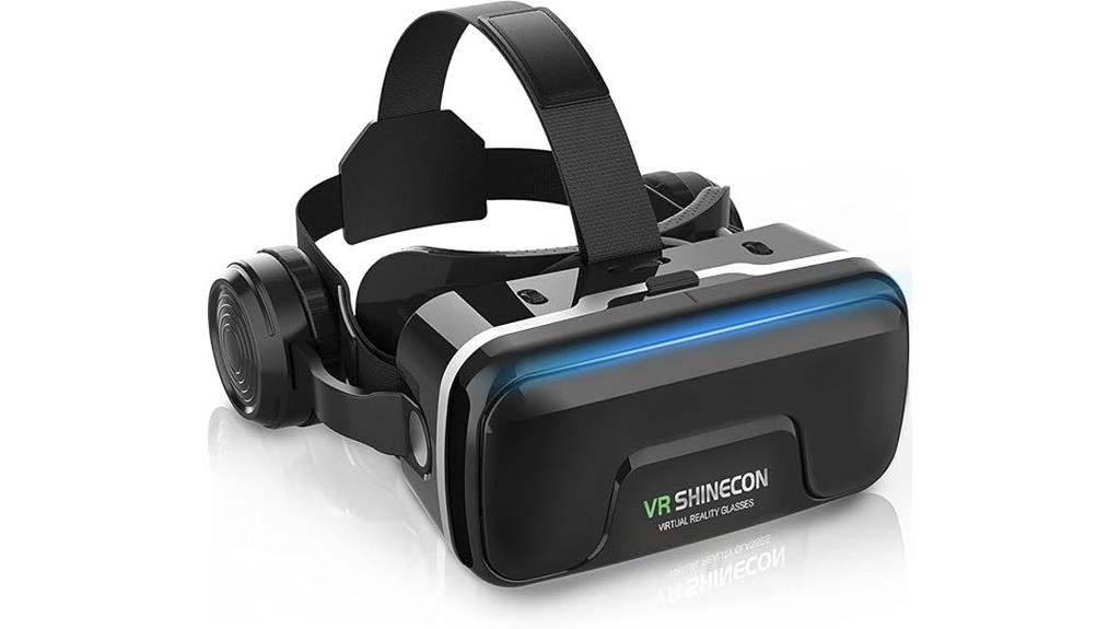 smartphone vr with wide angle