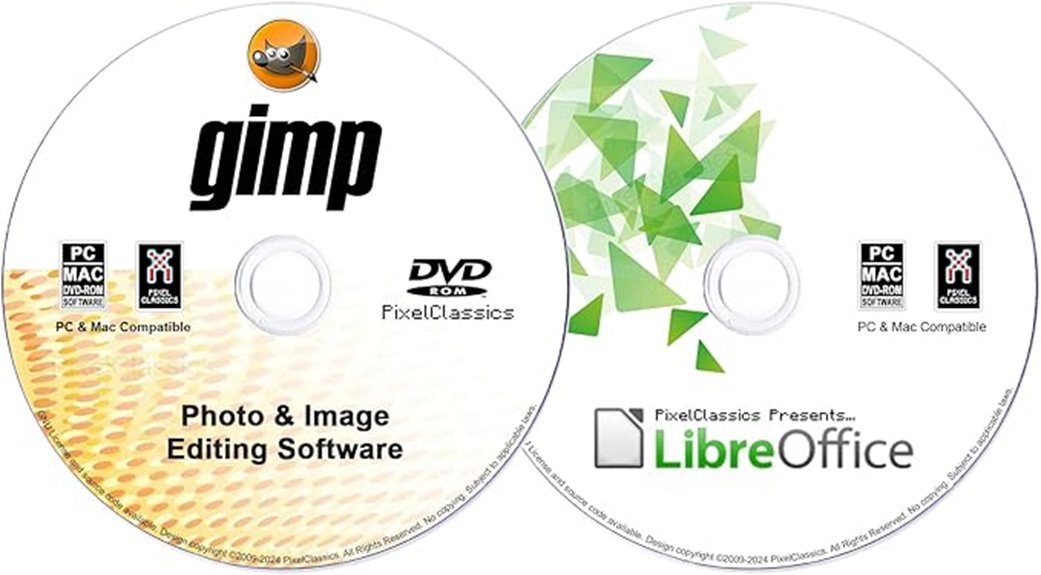 software on cd dvd
