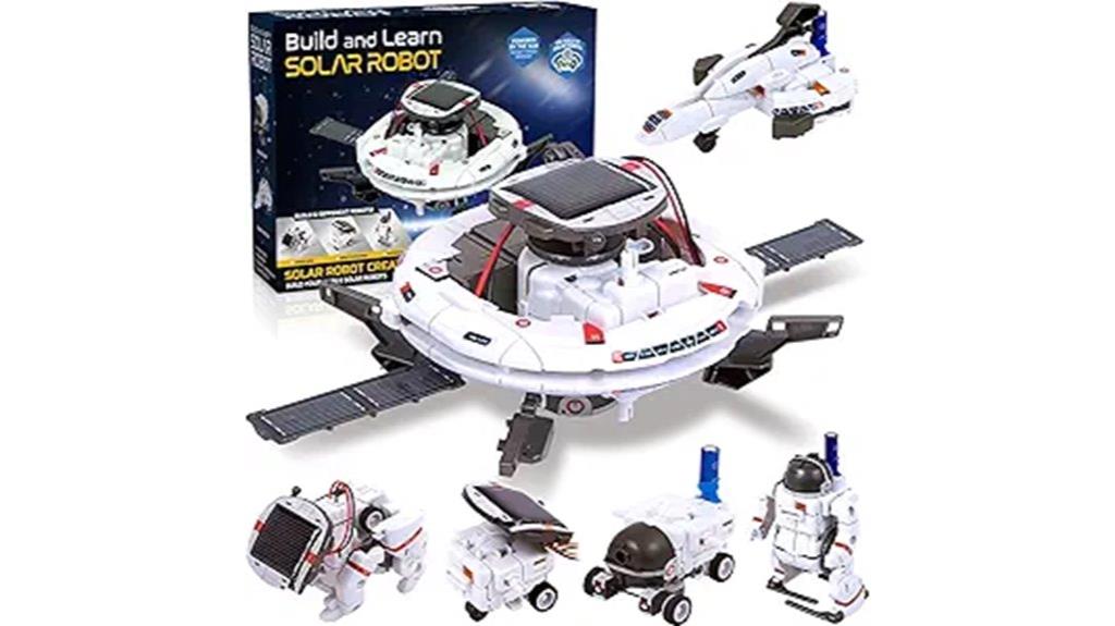 solar powered robot kit