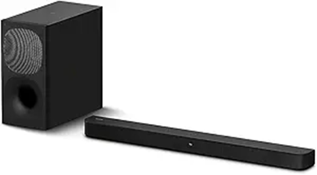 sony 2 1 channel soundbar