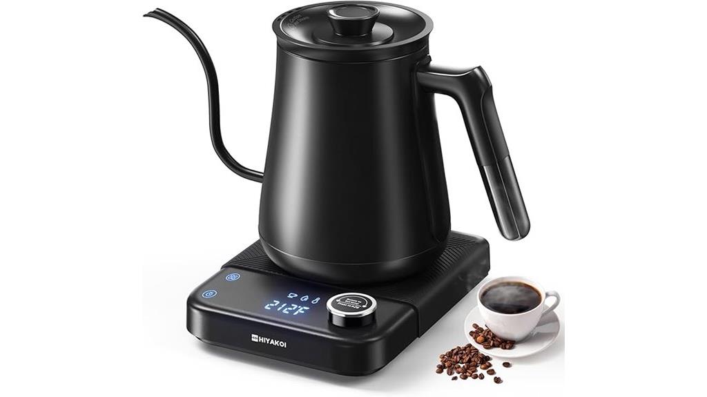 temperature controlled electric kettle