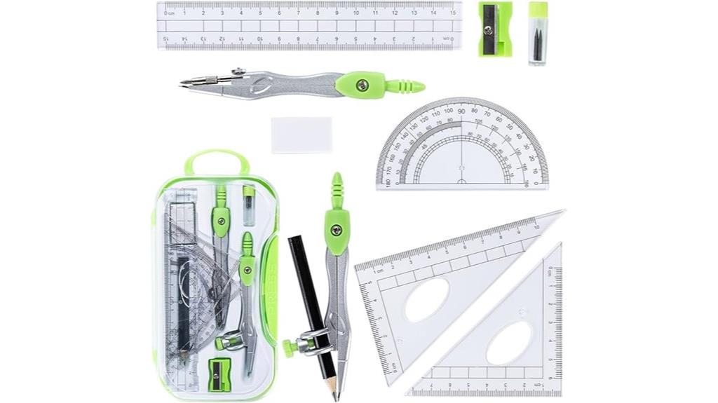 ten piece geometry kit