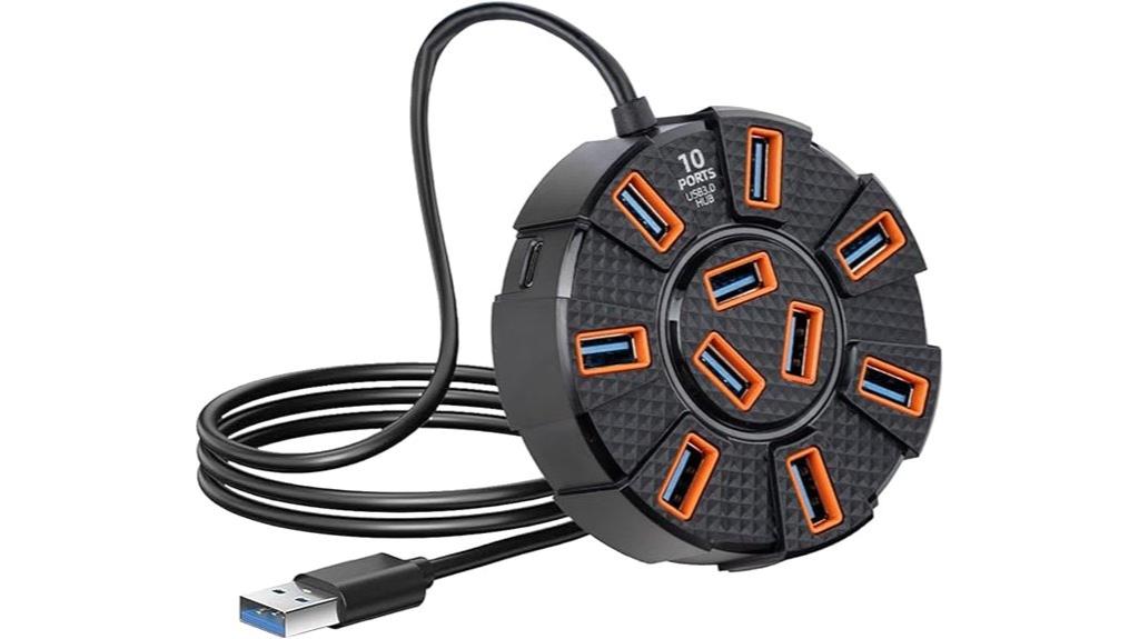 ten port usb 3 0 hub