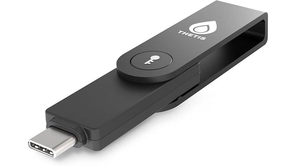 thetis pro fido2 passkey