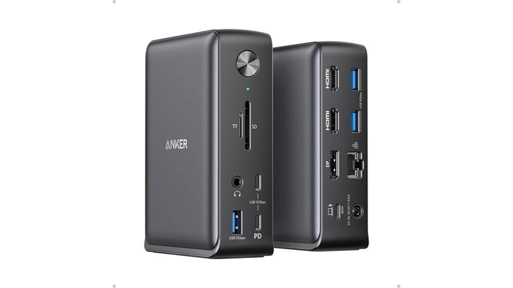thirteen in one usb c dock