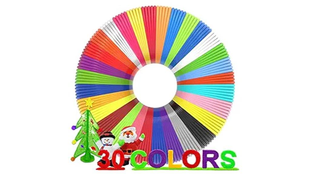 thirty color 3d pen refills