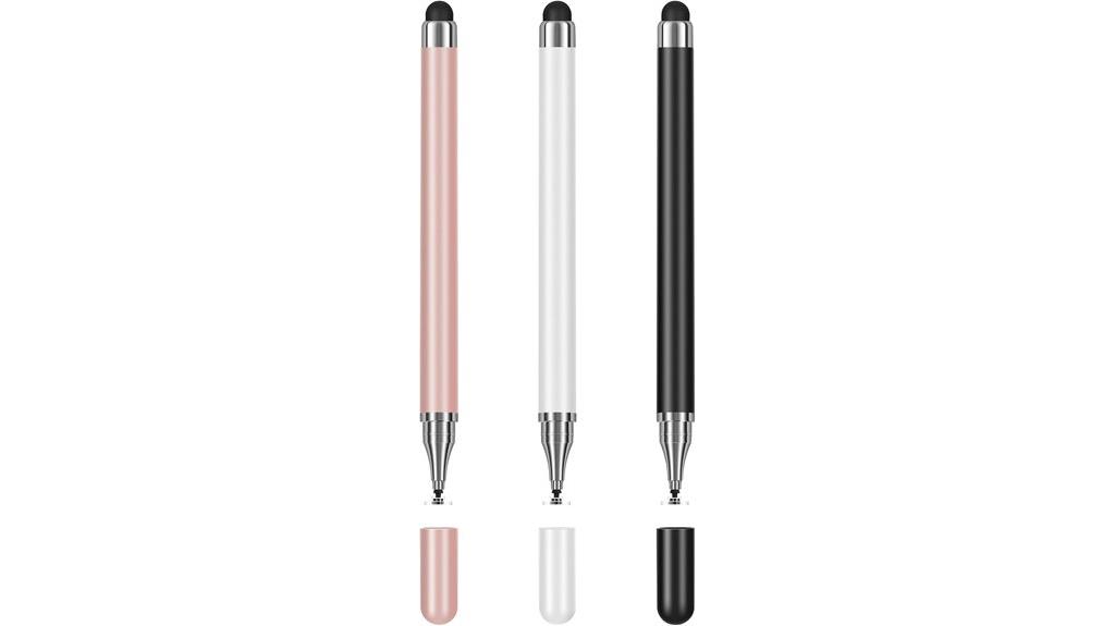 three stylus pen set