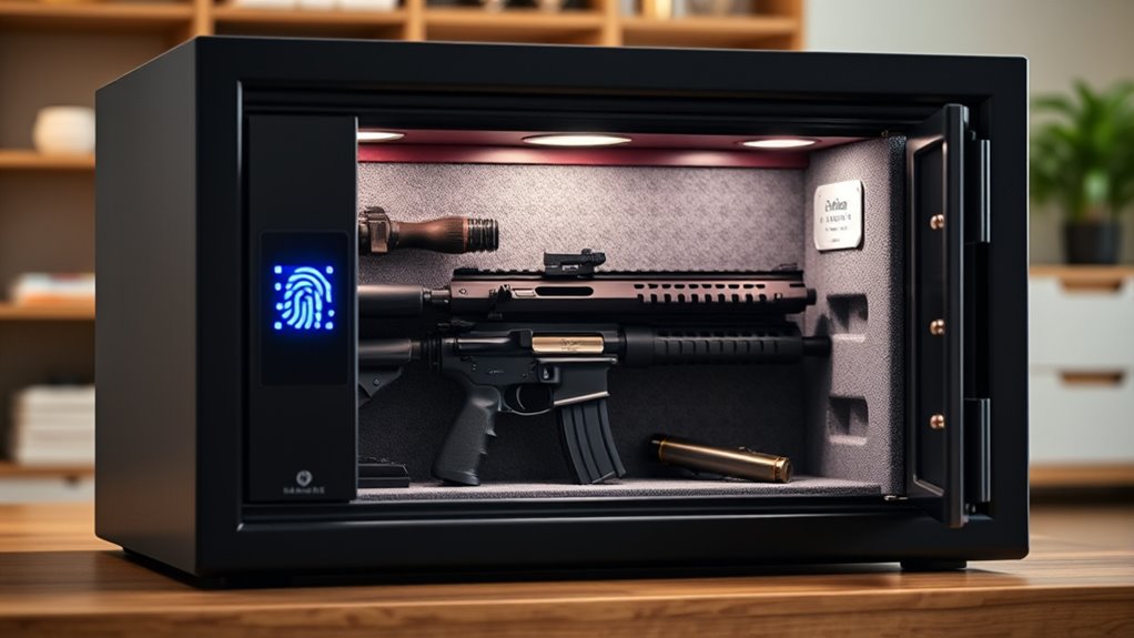 top biometric gun safes