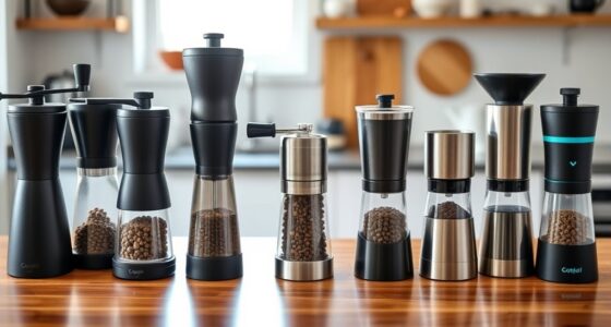 top conical burr grinders