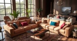 top convertible u shaped sofas