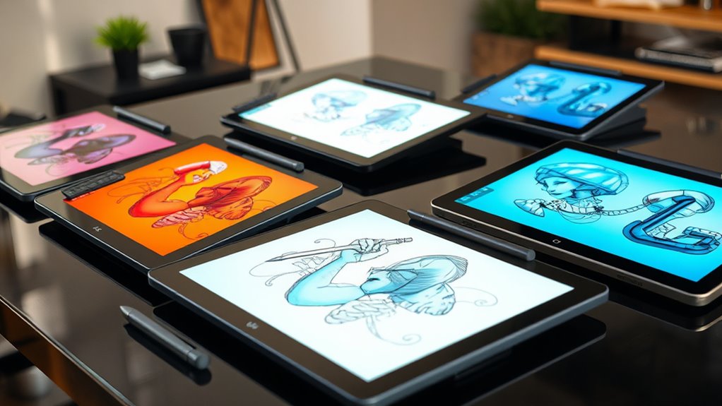 top digital sketching tablets