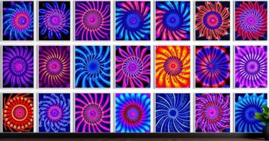 top fractal art posters