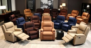 top large power recliners