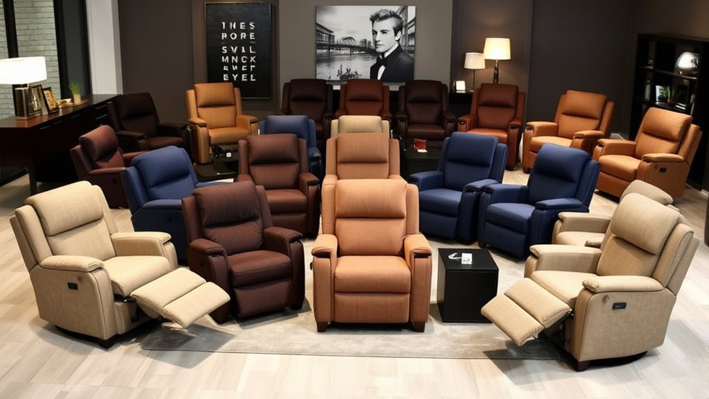 top large power recliners