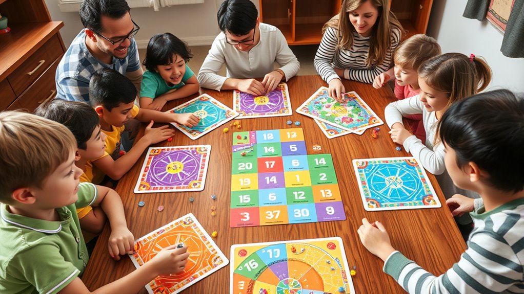 top math learning board games