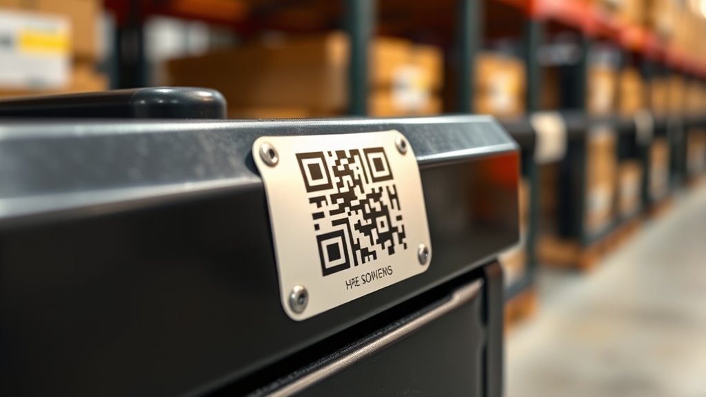 top qr asset tag stickers