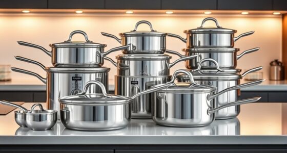top stainless steel cookware