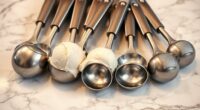 top stainless steel ice cream scoops