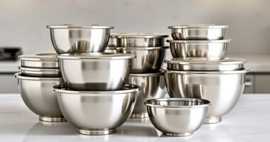 top stainless steel mixing bowls